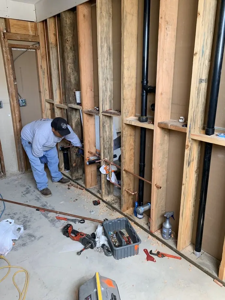 Commercial rough-in plumbing for Commercial Plumbing in Joppa